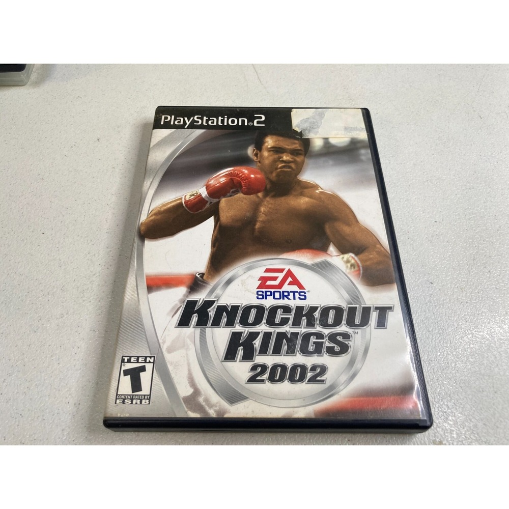 Knockout Kings 2002 Sony PlayStation 2 PS2 EA Sports Boxing Game CIB Tested